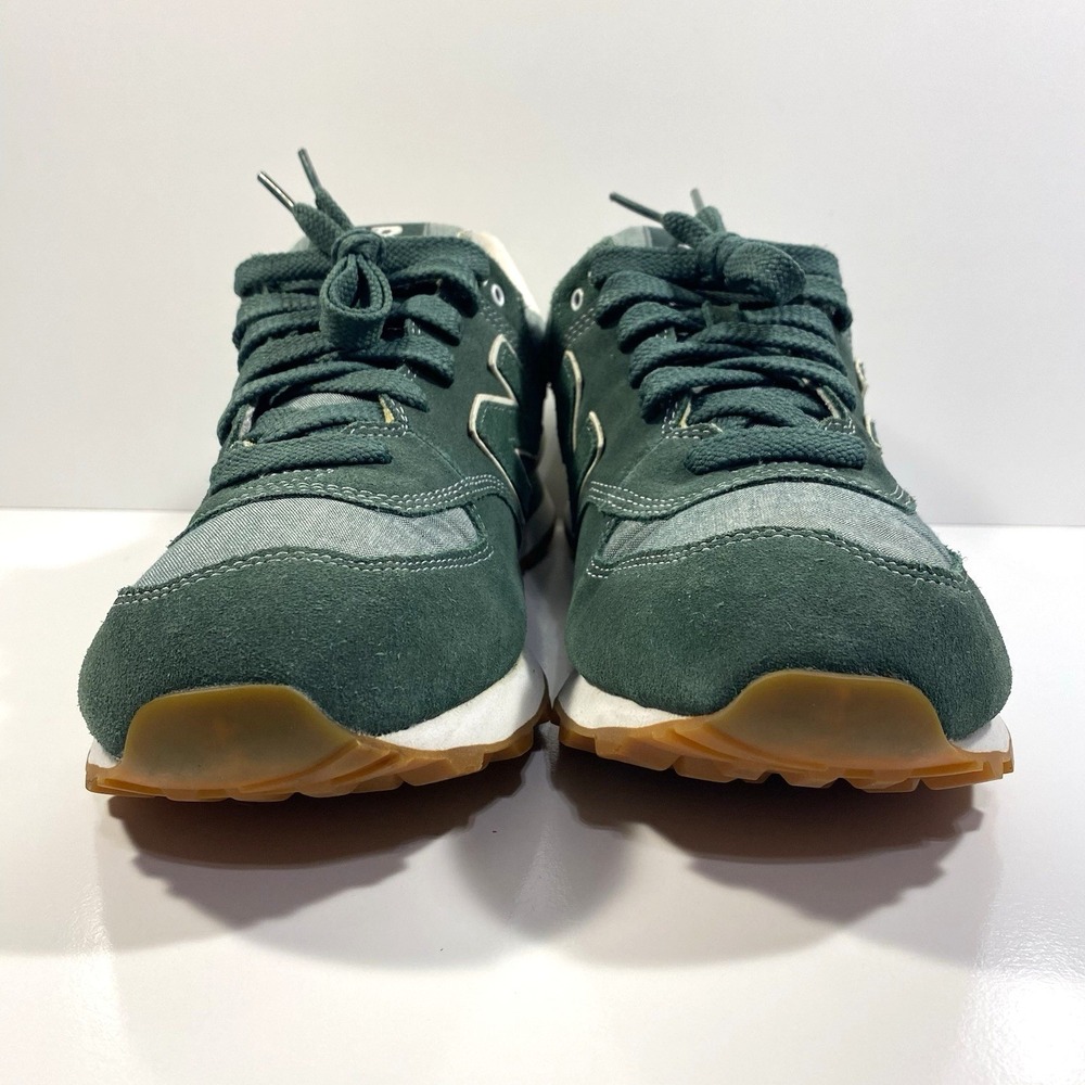New Balance 574 Mens Size 10 Classic Green Heather Green Off White Gum ML574WCR - Picture 2 of 10